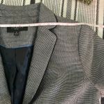 Talbots Houndstooth Blazer 2P Black White Career Office Jacket Mature Corpcore Photo 5