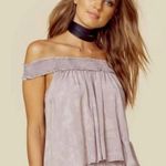 Blue Life  Off Shoulder Top Photo 0