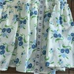 Sweet Baby Jamie Ivory Floral Print Tiered Midi Dress Size XS NWT NEW Lined Blue Photo 10