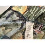 Vintage Hawaiian Tropical Dress Womens XS/S Stretch Beach Sunset Sleeveless Photo 2