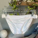 White Bikini Bottoms Mossimo Swimsuit New Womens Large Crochet Lace Size undefined Photo 2