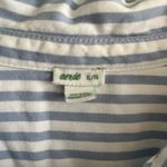 Aerie Women’s size XL  long sleeve dad shirt button down shirt blue striped Photo 2