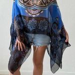 Bijoux Terner One size fits all chiffon poncho Photo 0