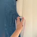 Abercrombie & Fitch  Mila High-Neck Denim Mini Dress Size XL Photo 5