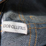 Rag and Bone  Stiletto Boot Cut Jeans in Drk Rinse 24 Tall Photo 8