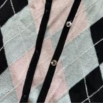 Saks 5th Avenue Vintage Y2K Silk & Cashmere argyle sweater set - Real Clothes [H3R] Photo 6