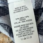 Aerie Linen Blend Hawaiian Floral Side Tie Mini Dress Women’s M Cottagecore Photo 7