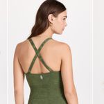Free People Movement Women’s M/L Good Karma Racerback Crop Moss Green Yoga New Photo 11