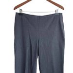 Talbots  Women Pants 12P Smokey Gray Skinny Leg‎ Side Zip Stretch Comfy Workwear Photo 9
