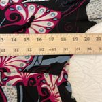 Suzie in the City Paisley Print V Neck empire waist Tunic 3/4 sleeves size XL Photo 8