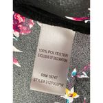 The Pioneer Woman 3/4 Sleeve Blouson Empire Tunic Top Womens Size XXL Semi Sheer Black Photo 9