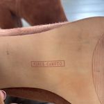 Vince Camuto Brown Ankle Boots with Chunky Heel and V-Cutouts Photo 1