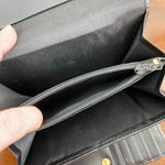 St. John Vintage  Black Leather Women's Wallet Bifold Photo 8