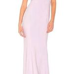 Likely NWT Bartolli Off The Shoulder Purple Gown Maxi Dress 8 in Orchid Bloom Photo 0