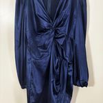 Blue Semi Formal Dress Size XXL Photo 0