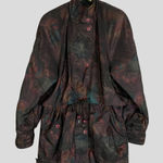 Vintage 90s Coat Women Forecaster of Boston Jacket Abstract Pattern Size Medium‎ Photo 0