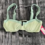 Xhilaration Mint Green Women's swim top size M by  Photo 0
