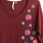 Ny Collection NEW Long Sleeve Embroidered Top size XL Photo 1