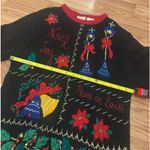 Ugly Christmas Sweater Size Small Black Photo 4