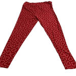 LuLaRoe Women's Red Pink Hearts Valentine's Day Tall & Curvy Stretchy Photo 0