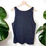 Bella Canvas Lake Cross Paddles Tank Top in Charcoal Heather Photo 2