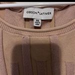 Gibson Latimer Gibson & Latimer Ribbed Knit Slim
Sweater in Blush size xxl Photo 2