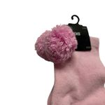 Forever 21 NWT Coquette Style Pastel Pink Pom-Pom Socks Photo 2