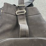 DKNY Vintage Y2K 90s Black Mini Backpack Purse nylon vinyl Logo Photo 6