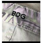 BDG  Vintage DREE High-Rise Pastel Stripe Denim Shorts Size 25 Y2K Festival Photo 12