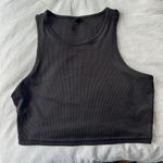 Pack of Stretchy Black Crop Tops Size M Photo 6