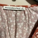 Abercrombie & Fitch Burnt Orange Dolman Sleeve V-Neck Dress- Size Small Photo 6