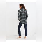 Madewell  Flannel Classic Ex-Boyfriend Shirt in Baywood Plaid Photo 2