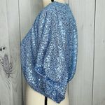 Endless Rose  Full Sequin Set Cropped Top (XS) Shorts (S) Blue Photo 4