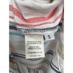 Cloth & Stone Multicolor Striped Short Sleeve Button Back Linen Blend Dress Sz S Photo 4