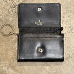 Kate Spade Darla Montford Park Black Leather Bow Key Ring Wallet Photo 2