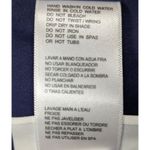 DKNY Swim Dress Cover Up Women's Large Blue Striped Nautical Beach Resortwear Photo 4