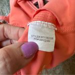 prAna  Isaline Sports Bra Women’s Size Small Coral Pink Photo 5
