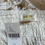 Anthropologie NWT X MAEVE Strapless Lace Mini Dress IVORY LARGE Photo 4