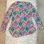 Lilly Pulitzer  Boston Silk Button Down Blouse Photo 1
