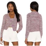 Lovers + Friends Marlene Cardigan Knitted Cozy Warm Size Small Photo 1