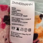 Zimmermann Mae Cut Out Mini Dress Photo 7