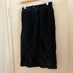 Vintage 90s Russ black velvet pencil skirt women's size S romantic gothic Vampy Photo 2