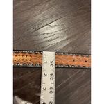 Braided Tooled Leather Brown Belt Womens Size 38”‎ Boho Chic Western Cowgirl Photo 7