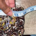 Free People  Womens Animal Print Boho Flowy Mini Skirt Brown Size 2 NWT‎ Photo 8