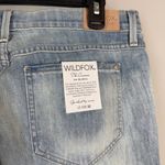 Wildfox NWT Carmen Low Rise Skinny Jeans Women's 30 Magic Trick Blue Distressed Photo 11