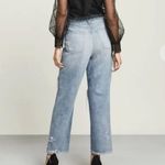 Veronica Beard NWT  Blake Distressed Classic Straight Jeans Photo 1