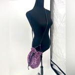 Purple and black cross over‎ bag Photo 1