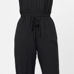 Scotch & Soda  Jumpsuit Drawstring Waist Strapless‎ Casual Printed Black Size XS Photo 0