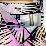Gap Stretch Tropical Print A-Line Skirt Size 4 Lightweight Cotton Y2K Cowgirl Photo 2