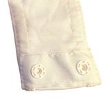 White Birch White Sequin Bodysuit Size L Puff Sleeve V Neck Holiday Party Fairy Photo 6